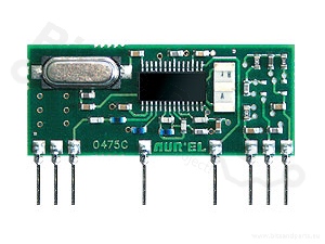 RF Receiver Aurel RX-4MM5/F 433.92MHz 650201110G